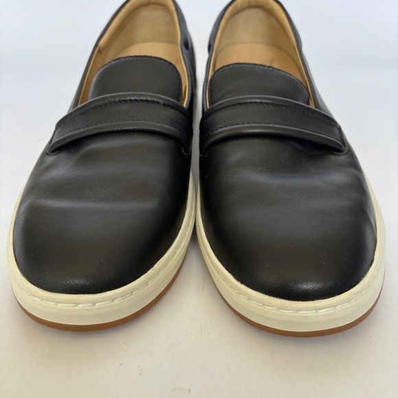 Dansko womens black leather Josephine slip on round toe casual loafers size 41 - Picture 4 of 10